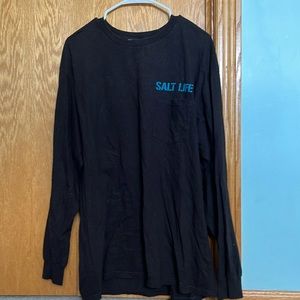 Salt life long sleeve tee